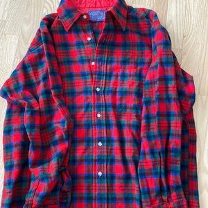 Pendleton 100% wool flannel